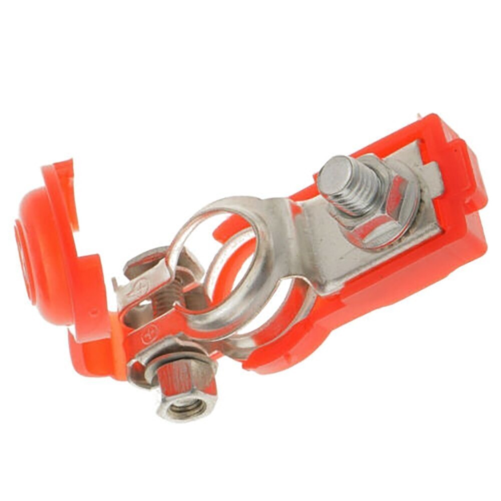 2x Auto Car Battery Terminal Clamp Clip Connector Adjustable Positive Nagative