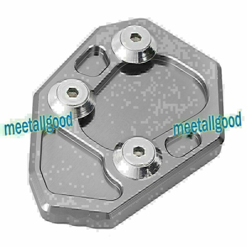 Fit for BMW S1000RR 2010-2014 Kickstand Enlarge Pad Side Plate Stand Foot Grey UK