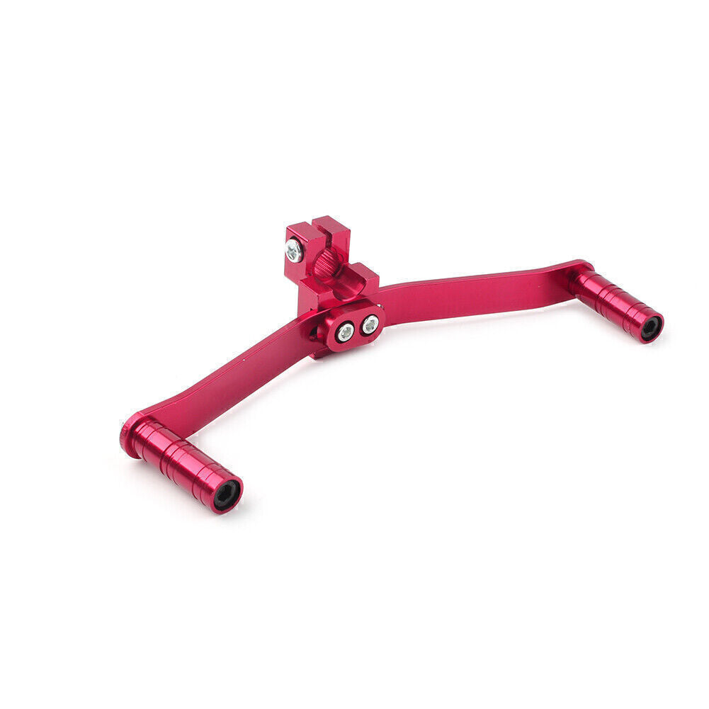 Durable Red Motorcycle Aluminum 2 Way Gear Shift Lever Footrest Pedal Shifter Q