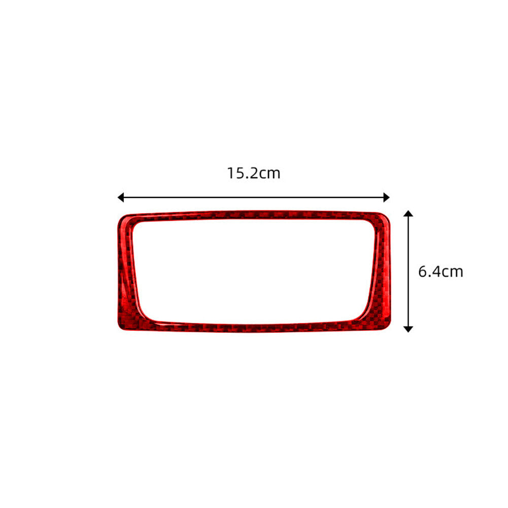 Red Carbon Fiber Side Air Vent Outlet Cover Trim For / 996 98-04 v