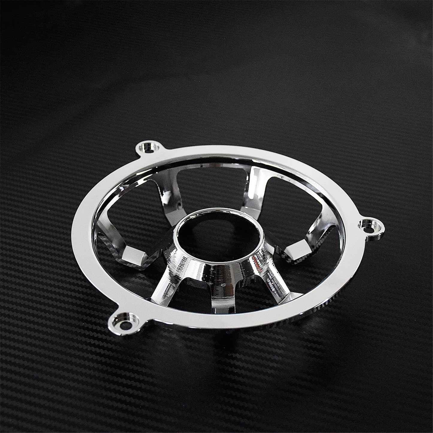Chrome Contrast Front Speaker Grill Masks Cover Fit for Harley Touring CVO 14-19