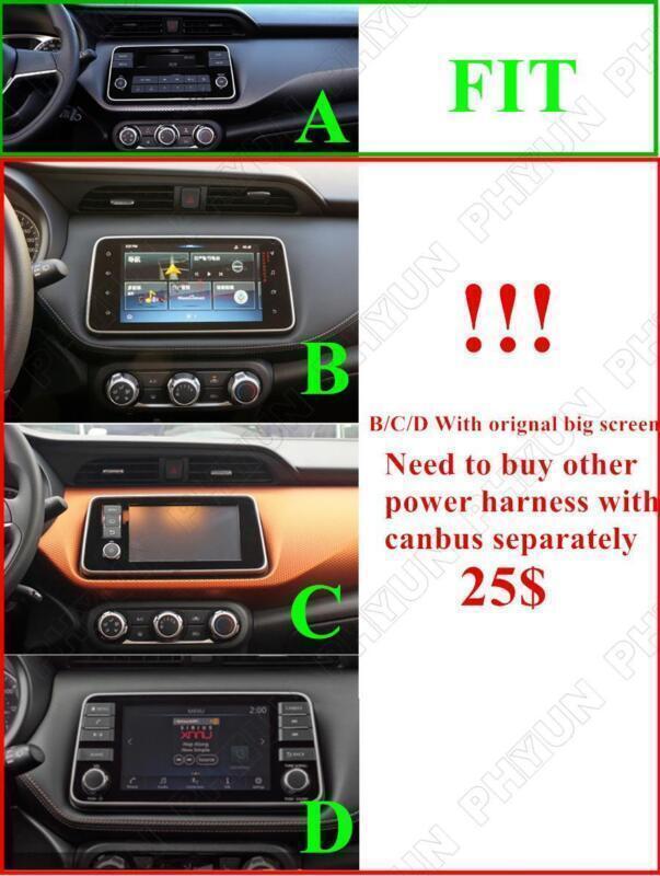 Kicks 14-20 10.1 Android 10.1 Car Radio Stereo GPS 2+32G for Nissan Micra 17-21
