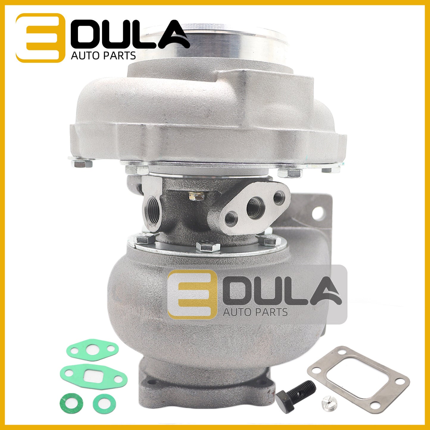 GT30 GT3037 Universal Turbocharger Flange is suitable for all 4/6 cyl 2.5L-3.0L engines.