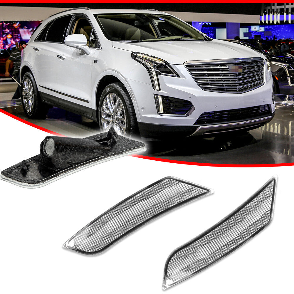 Clear Lens Side Marker Light Housing Kit for 2017+ for Cadillac XT5 GM2551199- v