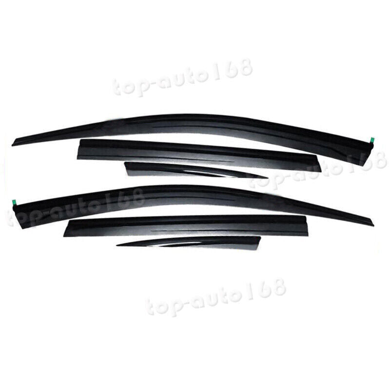 for Honda CR-V 2017-2022 Black Window Wind Visors Sun Rain Guard Vent Deflectors