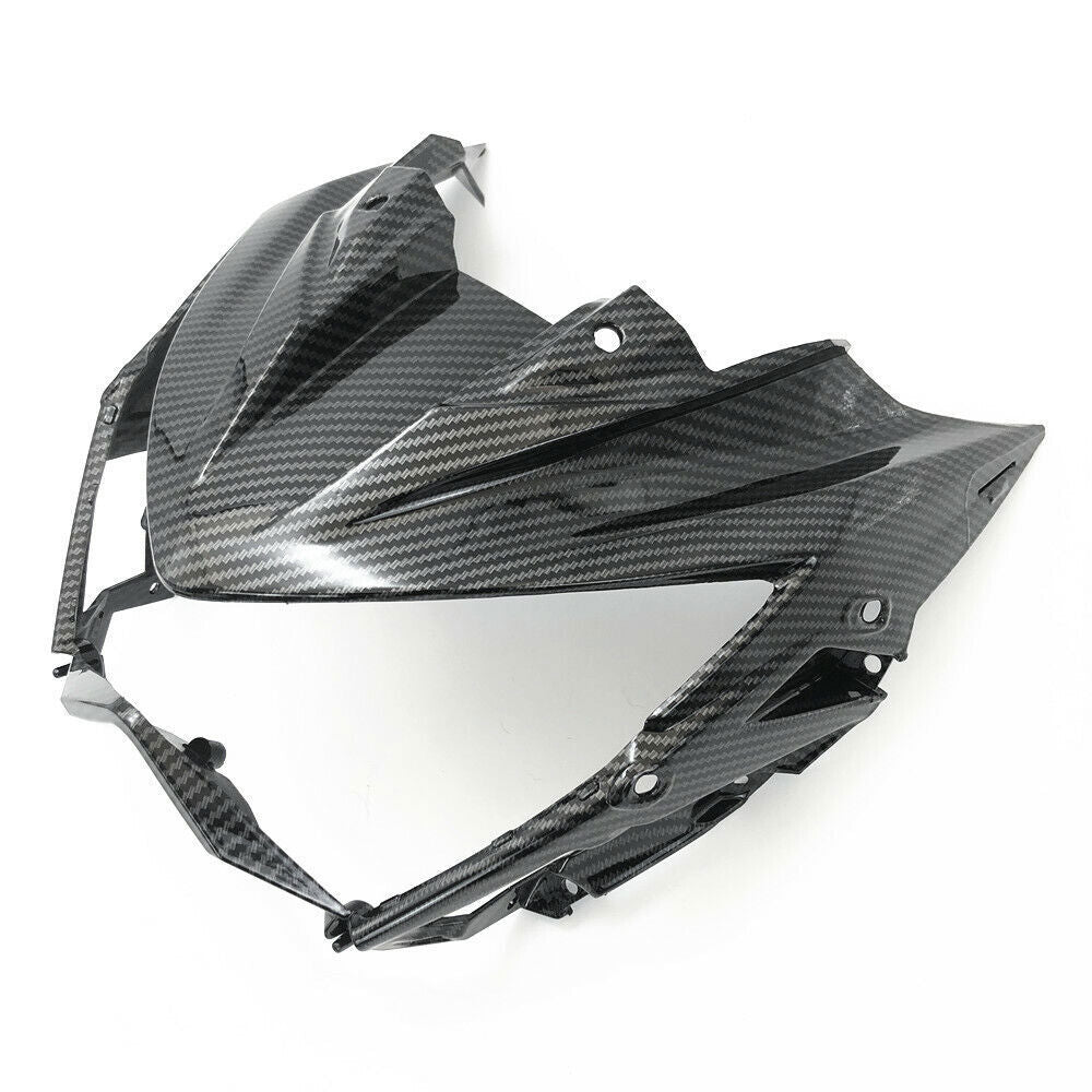 Upper front headlight surround rectifier carbon fiber for Kawasaki 2013 - 2016 Z800
