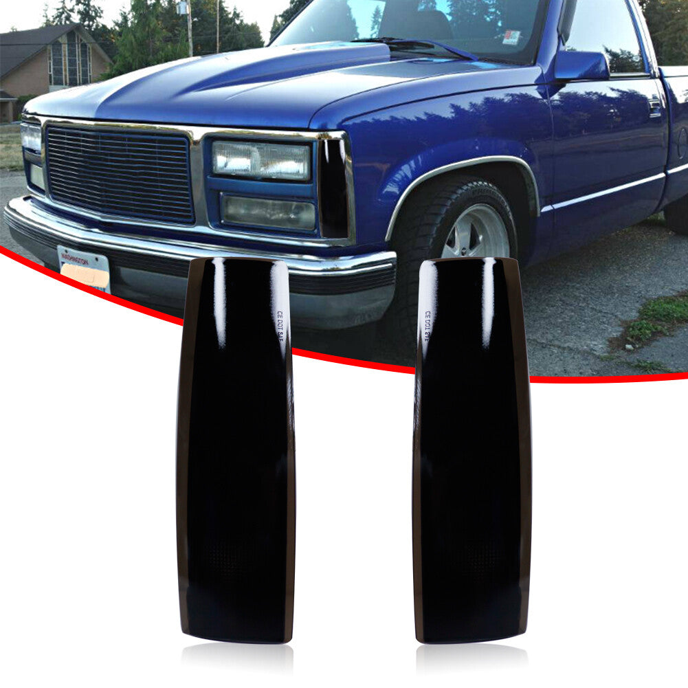 Smoke front marking corner lamp housing kit suitable for 88-93 for GMC C1500 C2500 C3500- v