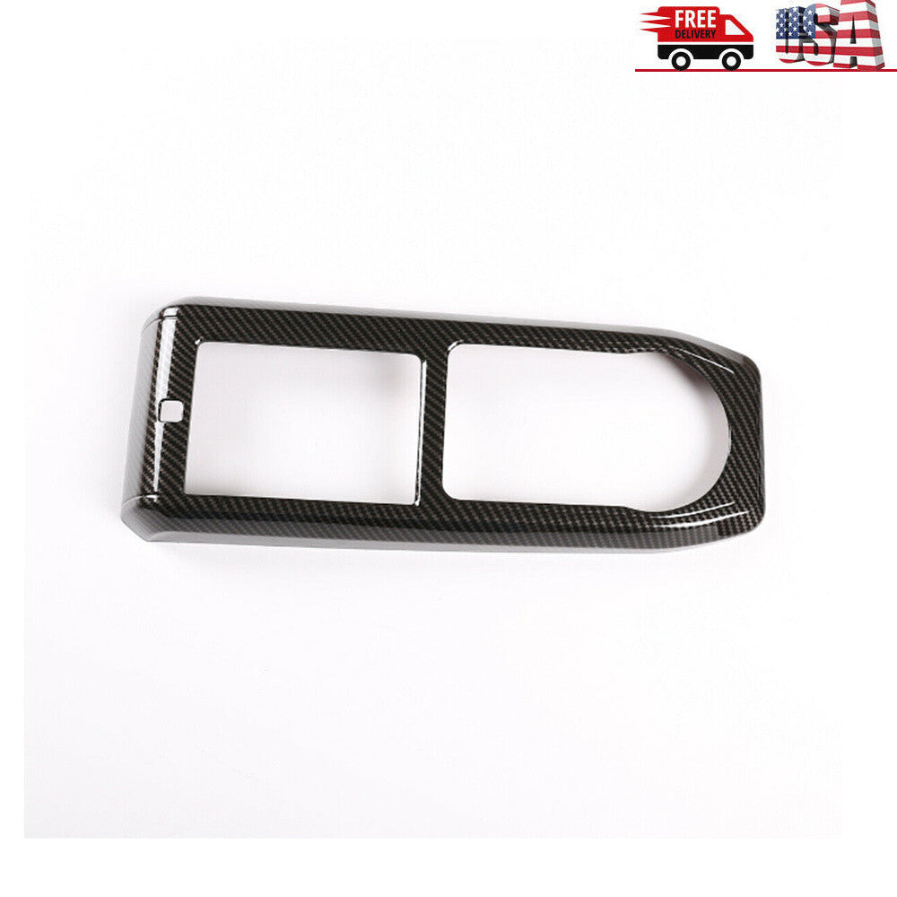 White ABS instrument air socket integrated frame trim for Toyota Tacom@ 2016-20