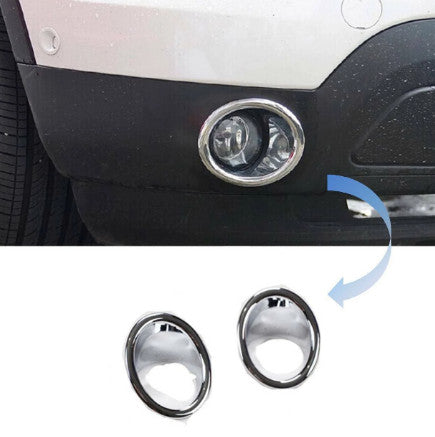 for Ford Explorer 2011 2012 2013 2014 Chrome Front Fog Light Lamp Cover Trim