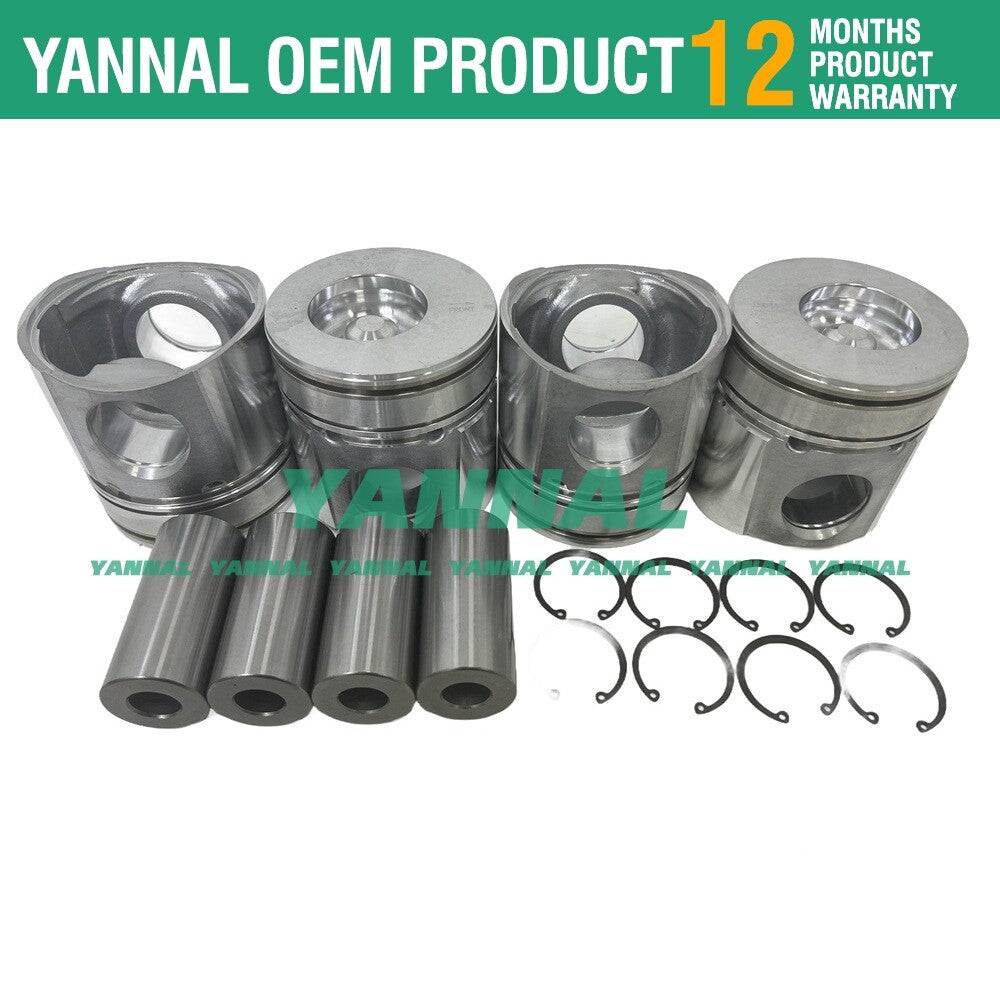 Rebuild/Overhaul Kit for 4BT Engines: Pistons + Rings + Bearings + Gaskets