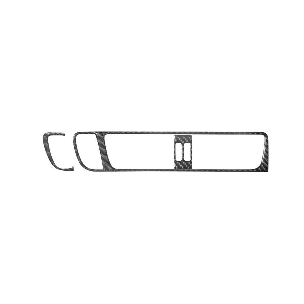 Carbon Fiber Interior Dashboard bottom Cover Trim Strip for Camry 2012-14 v