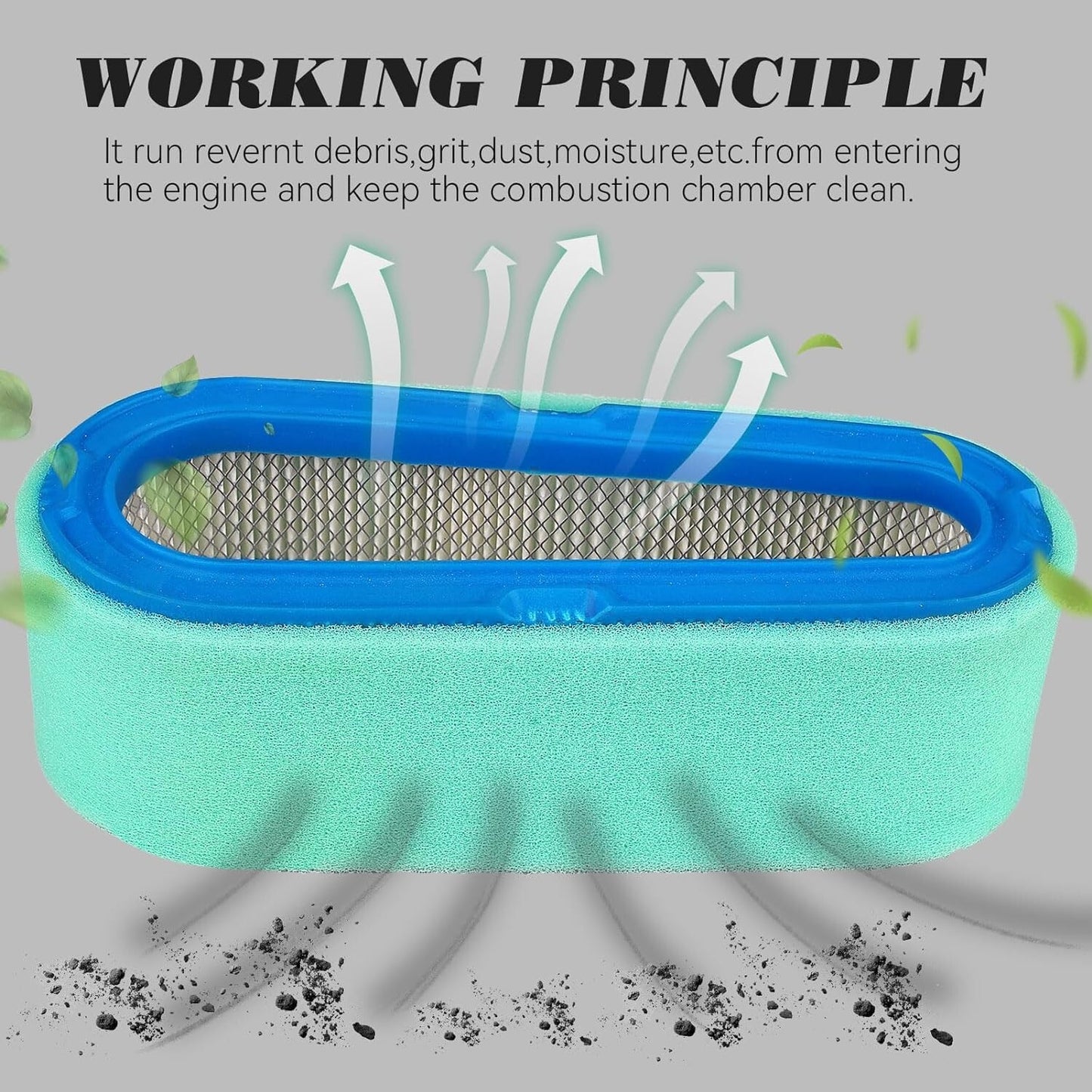 493910 691667Air Filter for BS 198702 198707 257702/TORO 70041,8-25 70080,10-32