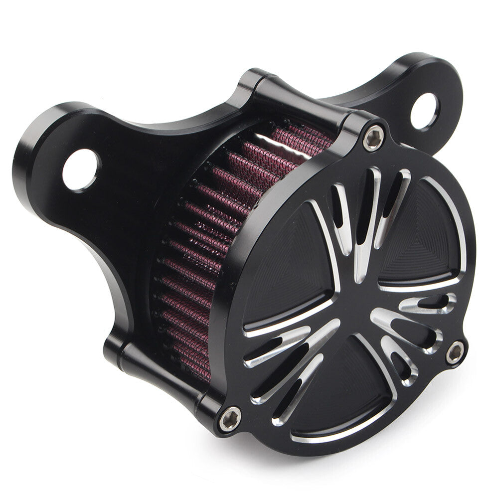 Air Cleaner Intake Filter for Harley Touring Electra Glide Softail FLHT 3 Holes Q