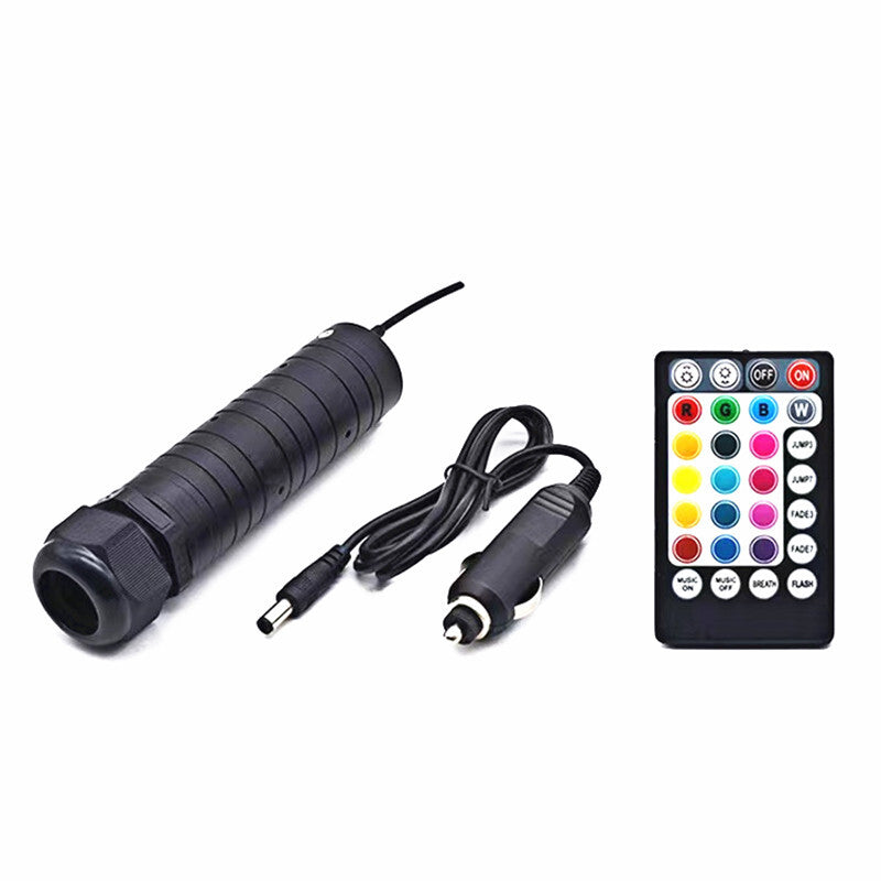 Car Fiber Optic Lights RGBW Roof Star Bluetooth App 6W Starry Sky Ceiling Lamp