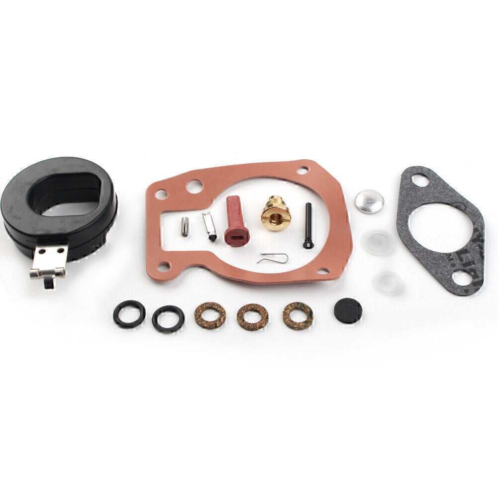 Carburetor Repair Kit With Float For Johnson Evinrude 3 4 5 HP 439070 Motorcycle Q