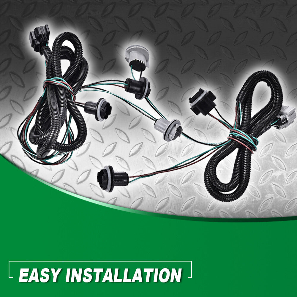 Suitable for Silverado pickup truck taillight wiring harness LH right side - v