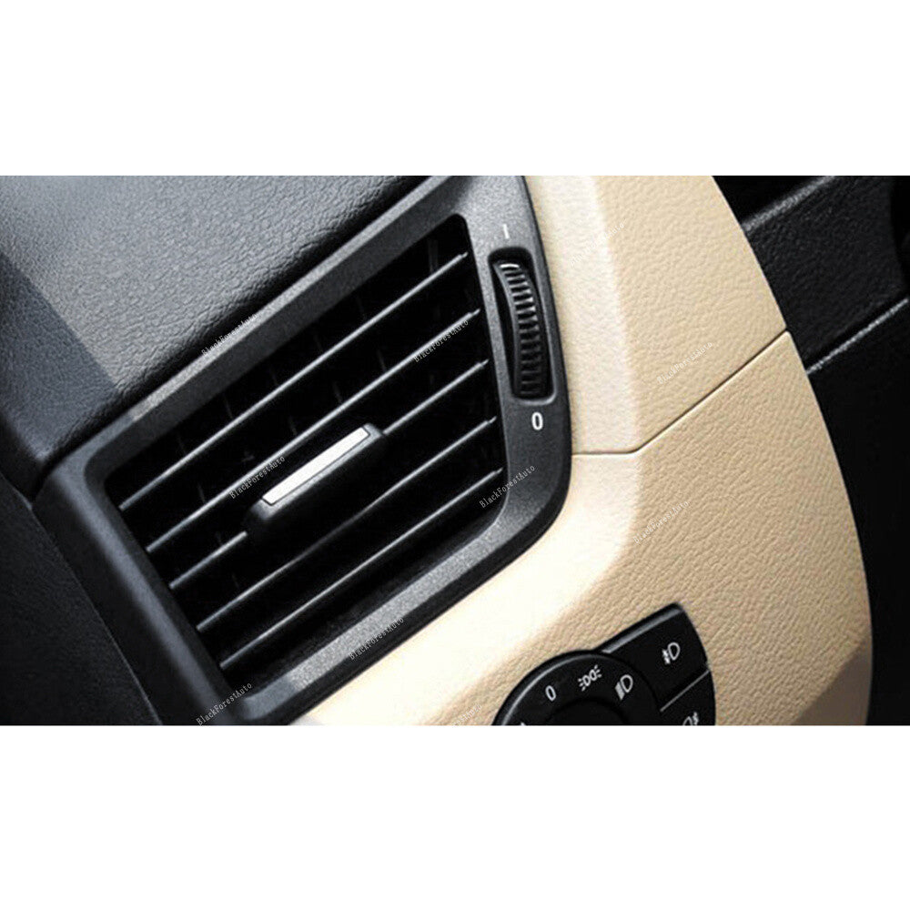 for BMW E84 X1 2010-15 Matte Black Left Dashboard Air AC Vent Outlet Trim Cover Q