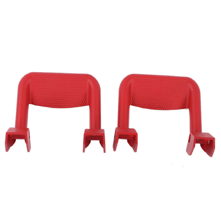 2pcs Truck Red Powder Coated Side Step/BAR Set Aluminum for FORD / for CHEVY / for GMC / for DODGE