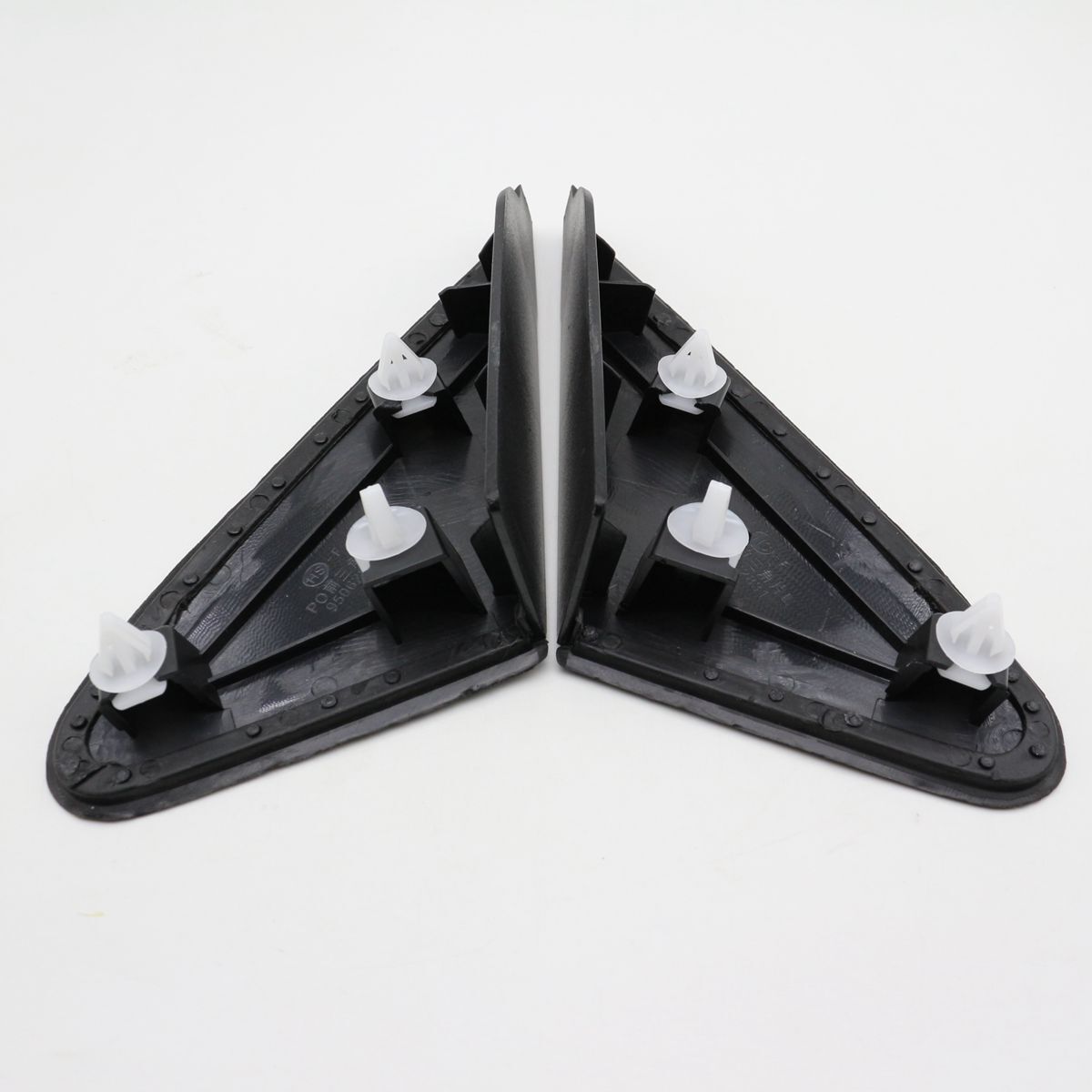 2-piece LH and right-hand side mirror molded decorative cover triangle for Cruze 2009-14