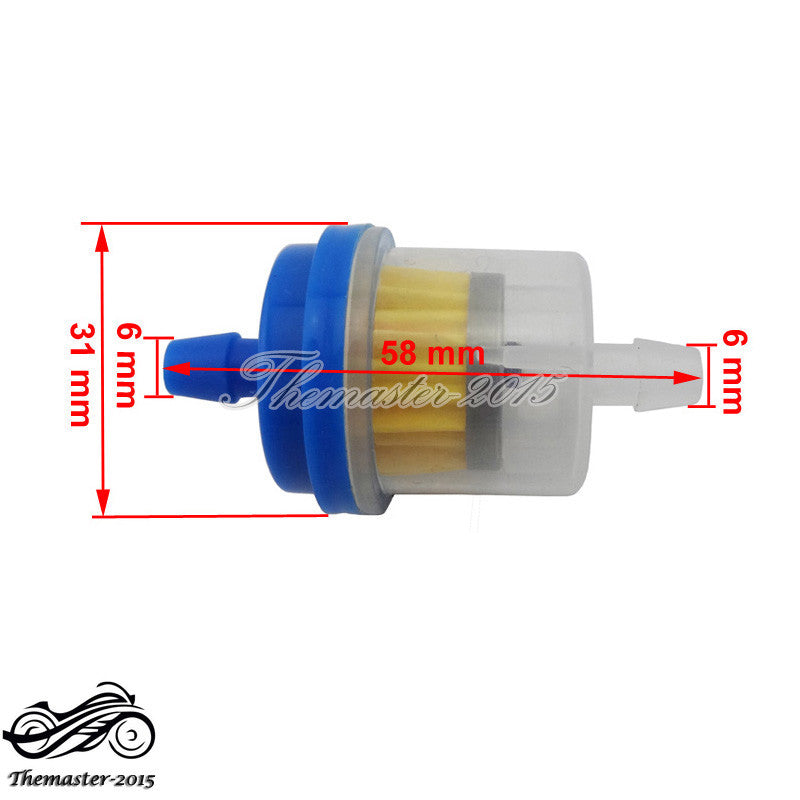 Fuel Hose 38mm Air Filter For 110cc 125cc ATC Pit Dirt Monkey Bike Taotao SSR Q