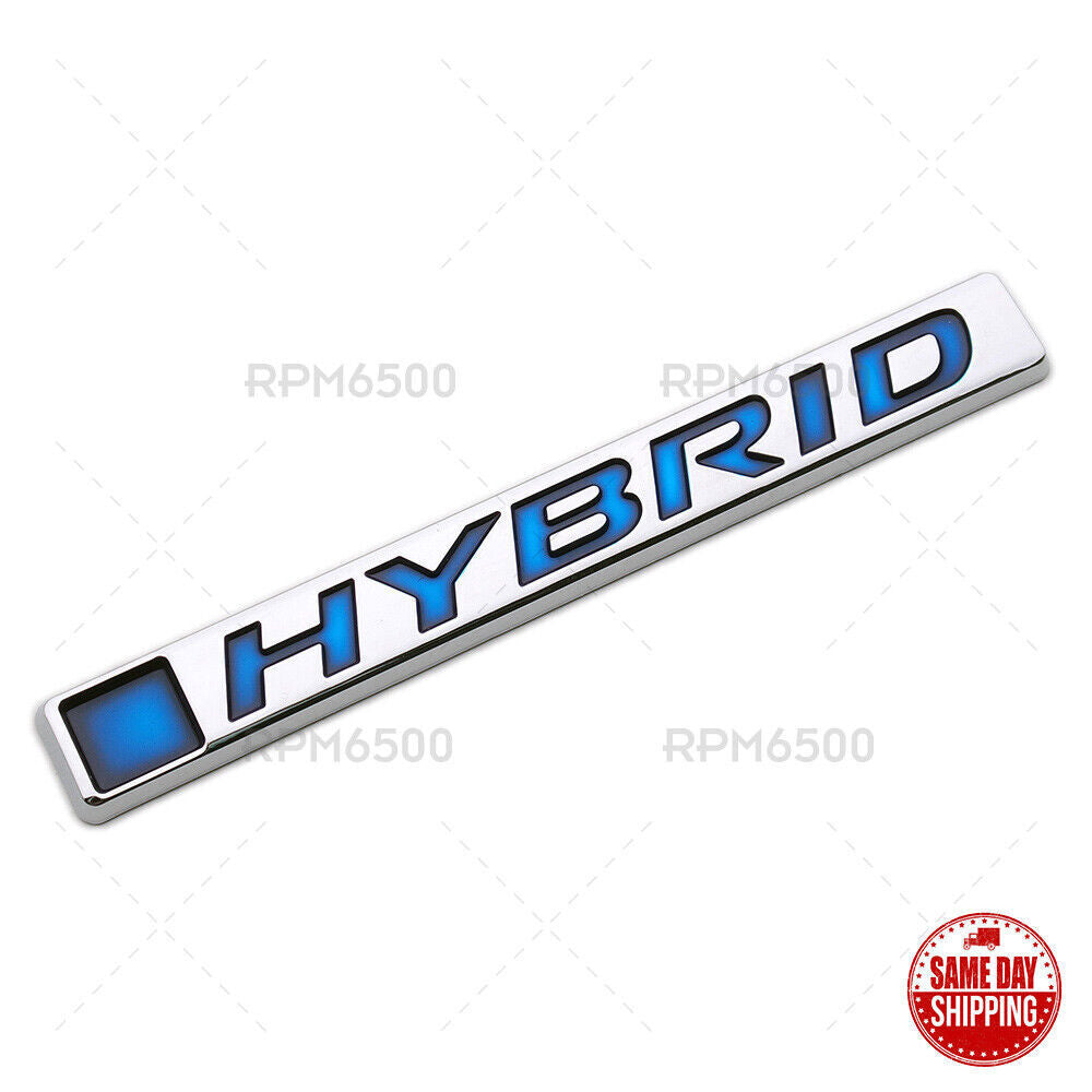 SET for Honda HYBRID Trunk Lid Fender Logo Badge Nameplate Emblem Sport ABS