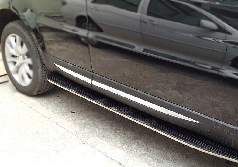 2014-2017 for Range Rover Sport Silver Steel Strip Trim Car Door Guard Molding