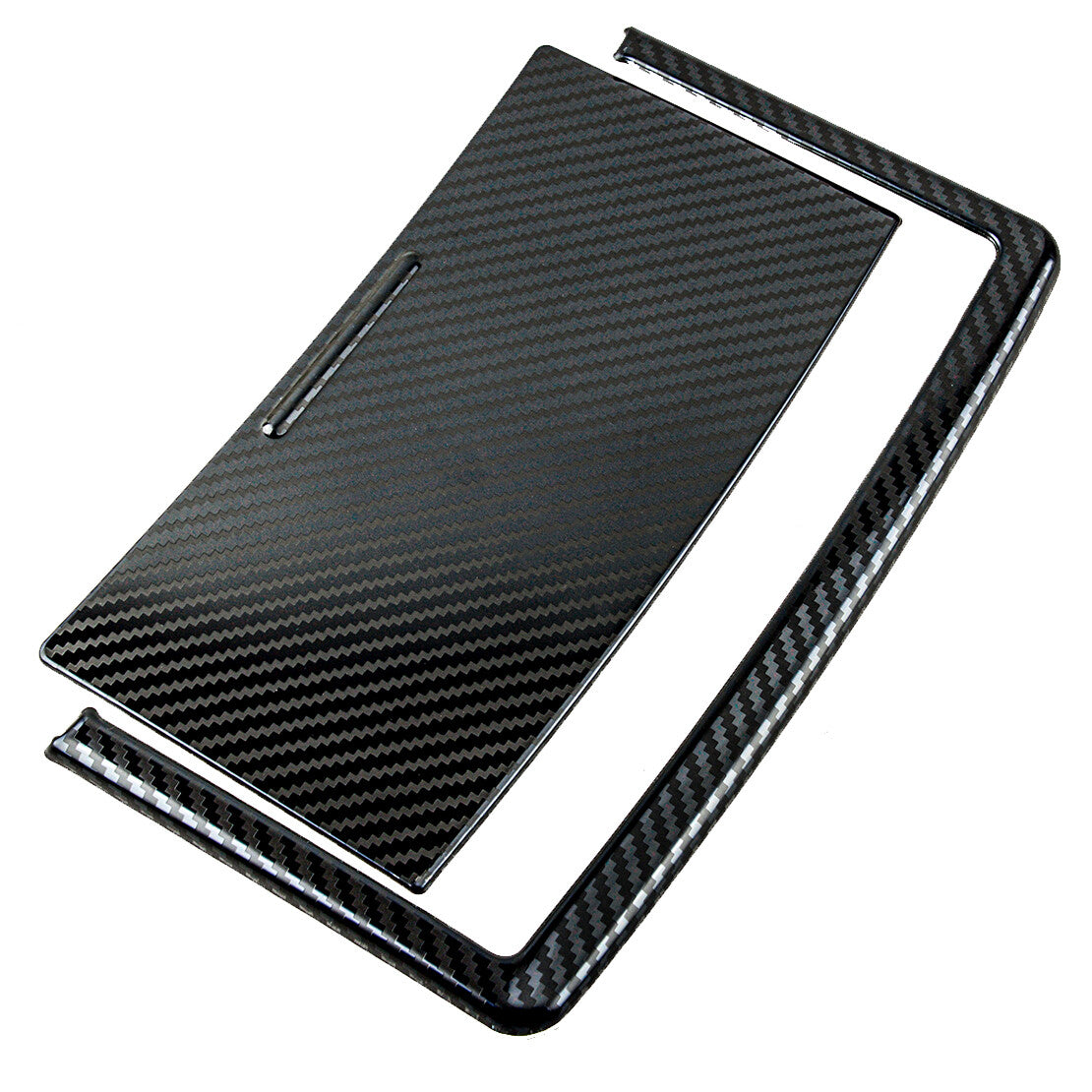 Carbon Fiber Style Front Reading Light Cover Frame Fit for Nissan Altima 2019-20