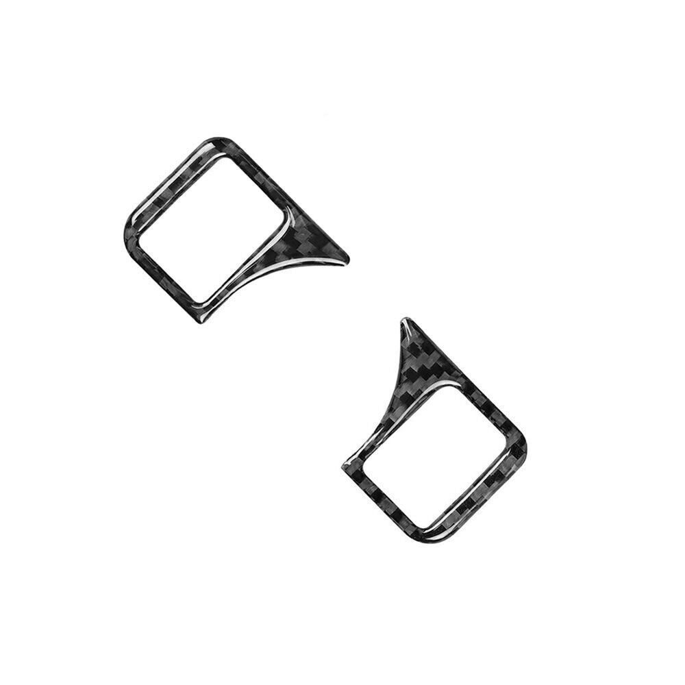 For A B C E G CLA GLA GLK Carbon Fiber Headlight Switch Trim New n