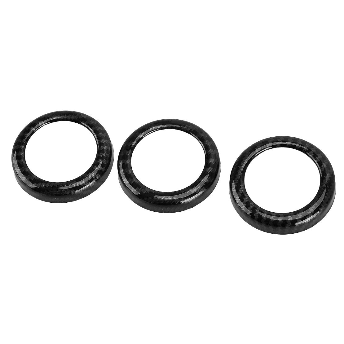 Set A/C Air Conditioner Switch Knob Ring Cover Fit for 370Z 2009-2020 v