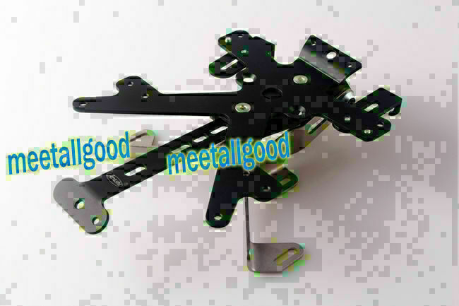 Fender Eliminator Kit License Plate Fit for YAMAHA T-MAX 530 2013 2014 Black Motor Q