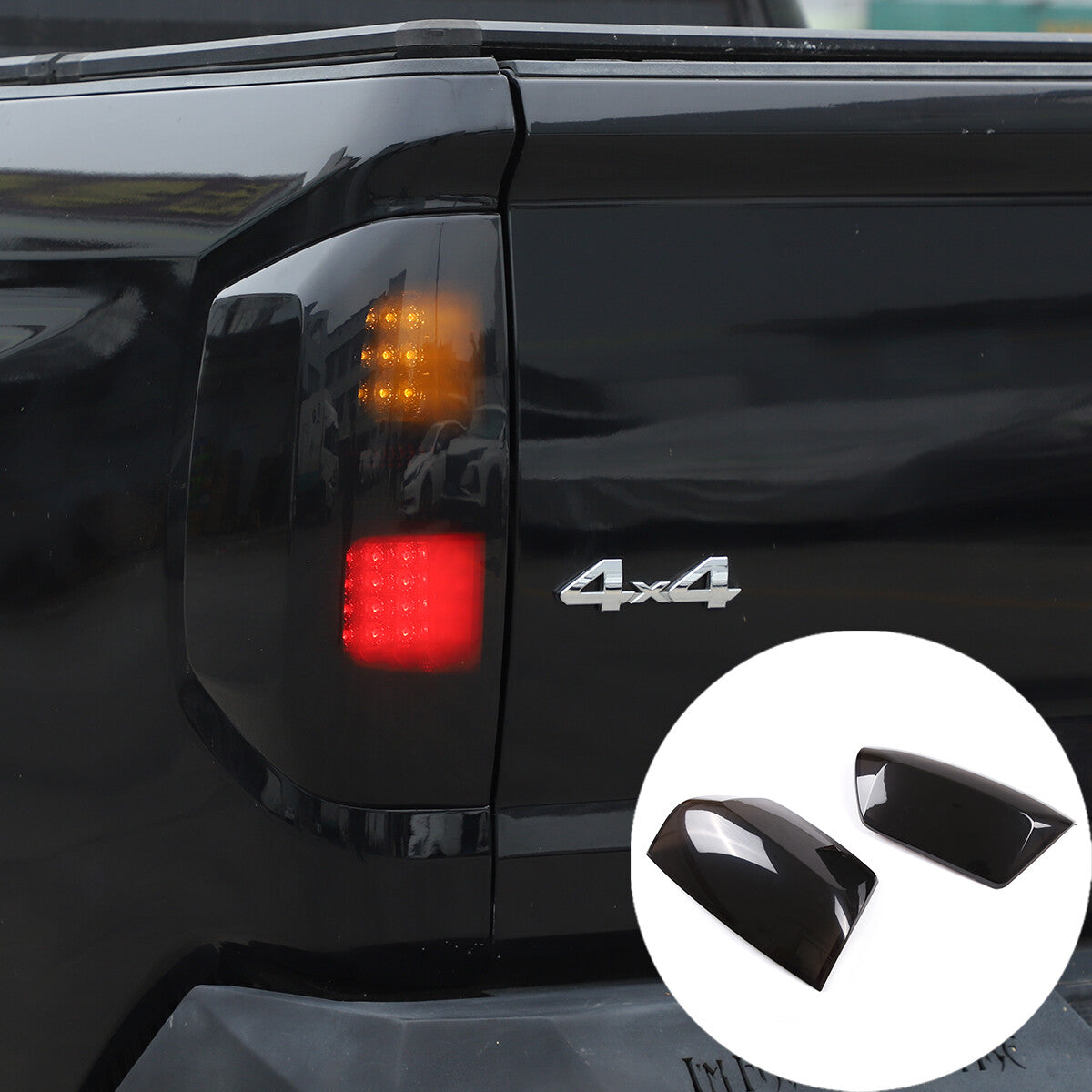 Carbon Fiber Leather for Co -Pilot Anti-Kick Decoration for F150 2017-2021- v