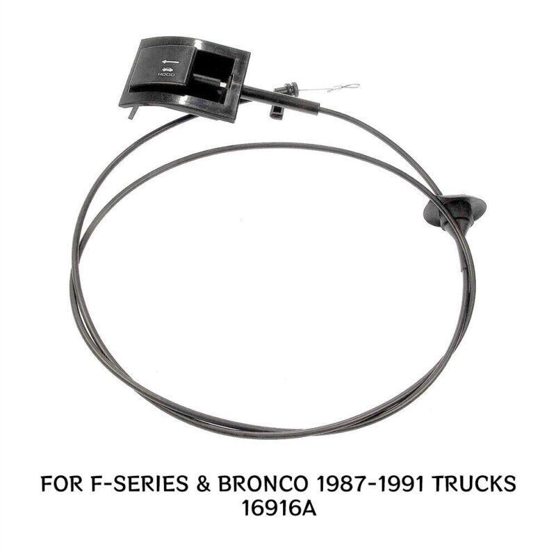 new hooded latch release cable for F Series and for Mustang 1987-1991 trucks 16916A