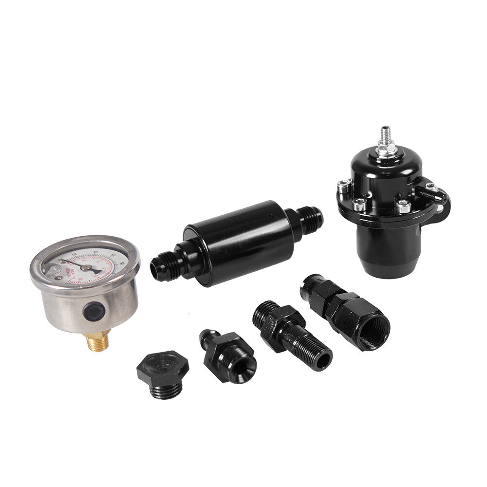 Fuel pressure regulator gauge rail line fuel rail kit for B series B16 B18 B20 Si