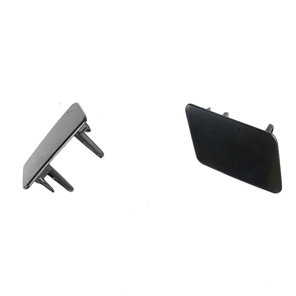 2pcs Headlight Washer Cover Left Right Unpainted for Jaguar XJ C2D3561 C2D3560 Q