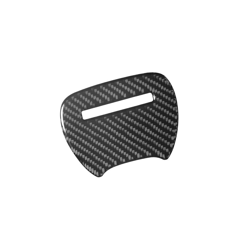 Carbon Fiber Steering Wheel Middle Frame Cover Trim for Dodge Durango 2014-2020