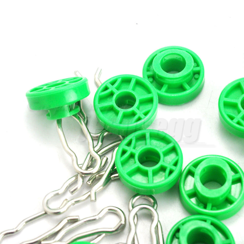 5Pcs Green Clips Front Door Power Window Regulator Roller Clip for Volvo for Saab