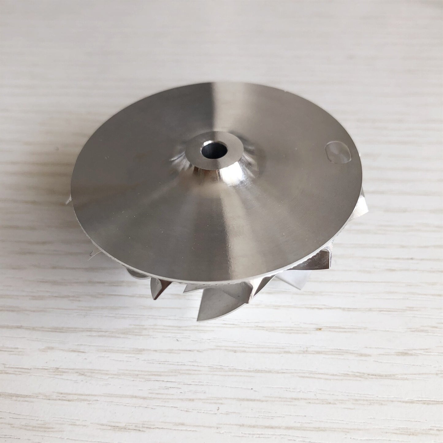 K16 reverse 49.60/62.00mm 6+6 blade performance billet compressor wheel