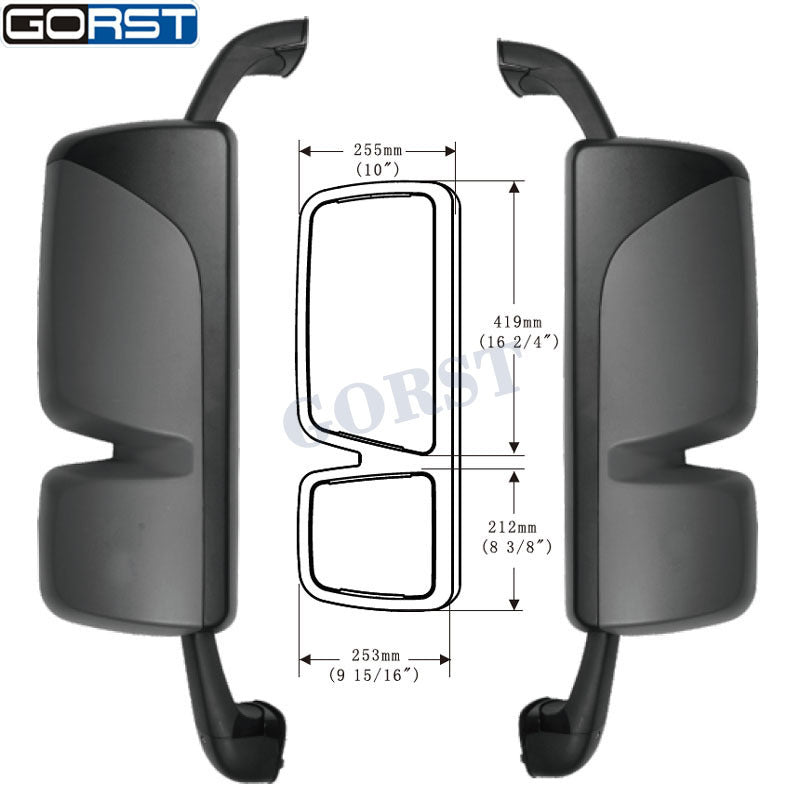 Reflector Rearview Mirror Side Exterior Assembly for Benz Truck Actros Mp3 Serie v