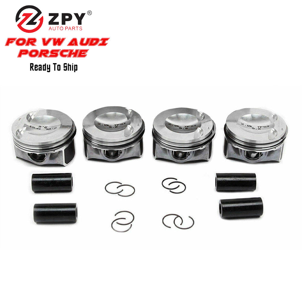 ZPY Piston assembly for Audi B92.0T black pin 06L107065AR 06L107065AR