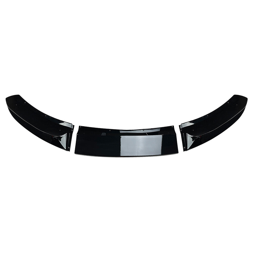 Glossy Black Front Bumper Lower Spoiler Splitter Lip for BMW X5 M Sport 2014-18