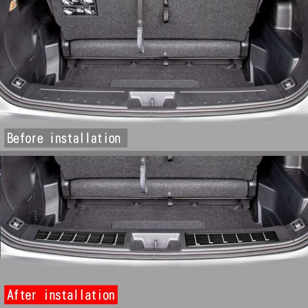 Inner Trunk Rear Bumper Protector Scuff for Mitsubishi Outlander Car Accessories