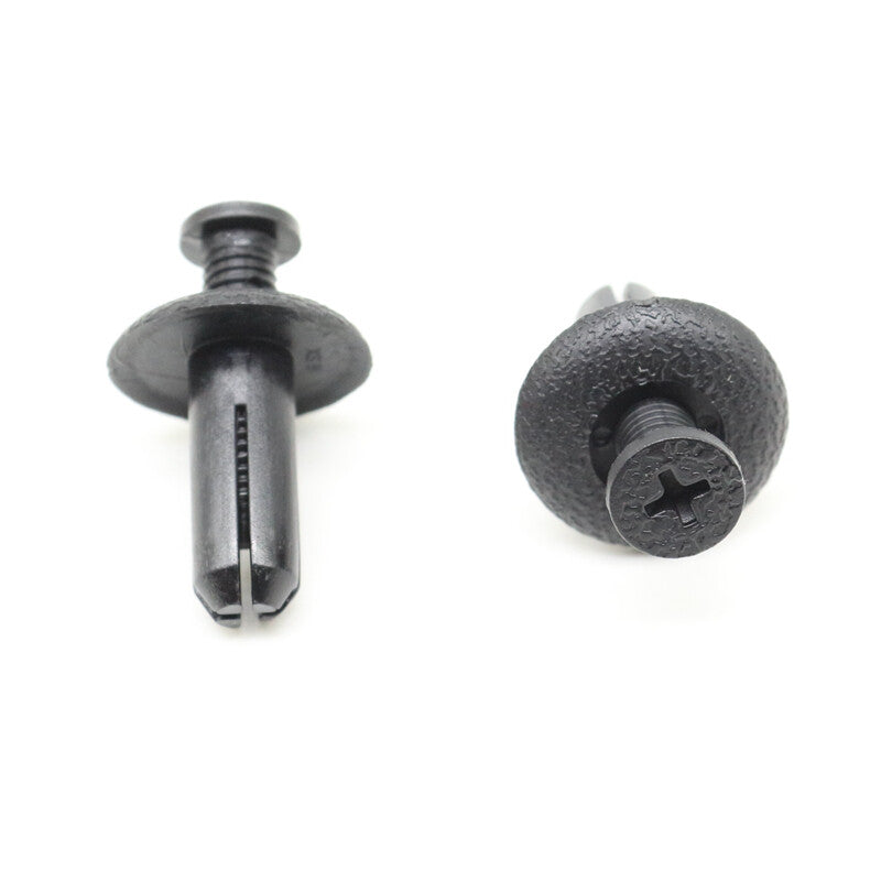 10Pcs for Toyota 90467-08155 Nylon Bumper Push-Type Retainer Clip Fastener Rivet