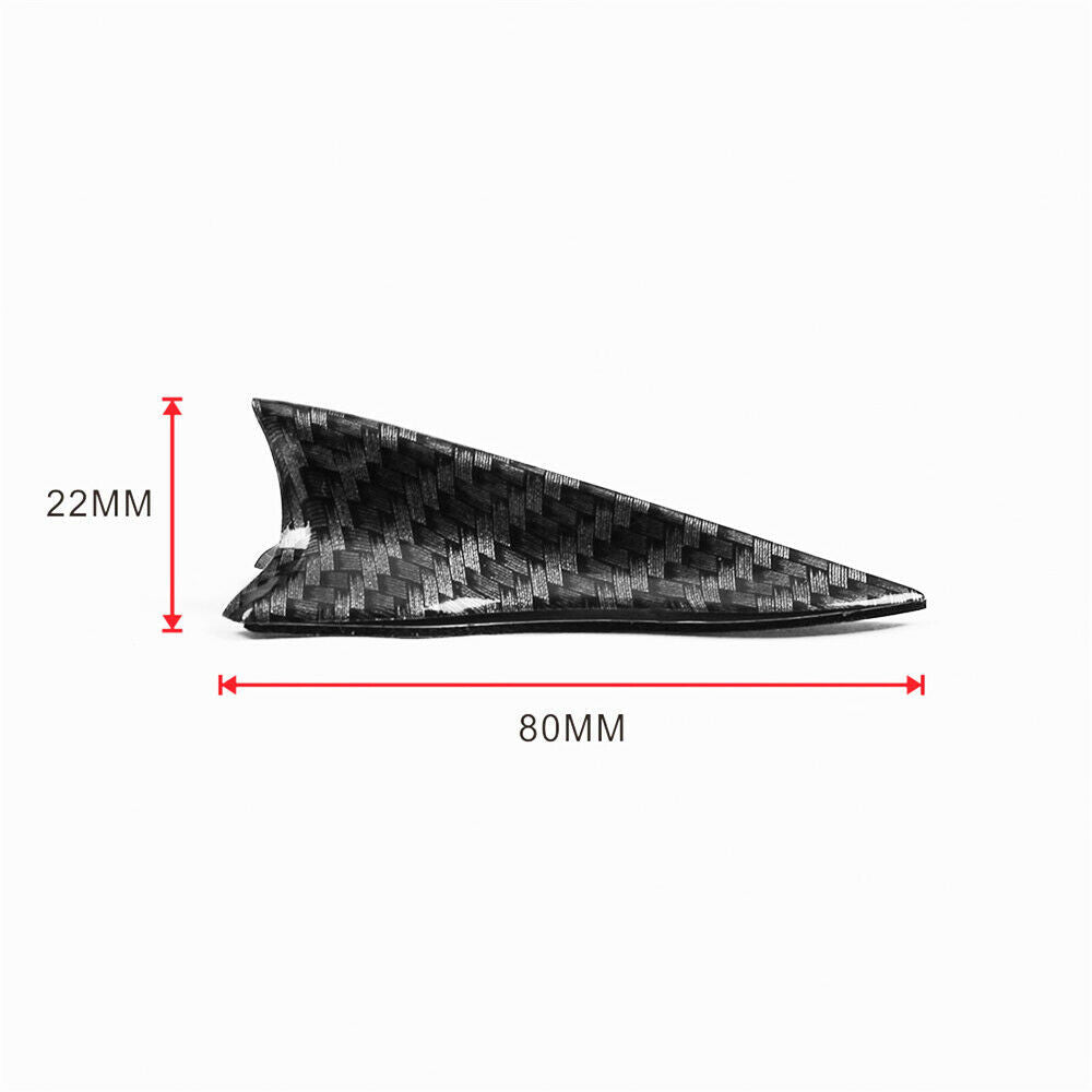 10X Shark Fin Diffuser Vortex Generator Universal Car Roof Spoiler Bumper Set Q