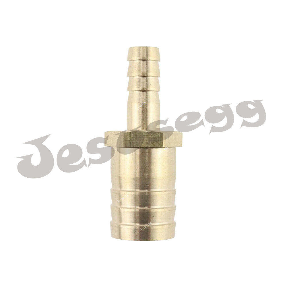 Union Hose Barb Brass Fitting Splicer Gas Reducer (10mm×20mm) 3/8 to 3/4 Q