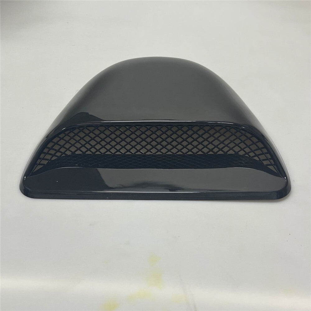 Car Air Flow Intake Scoop Accessory Hood Bonnet Decorative Vent Cover Kit Black Q