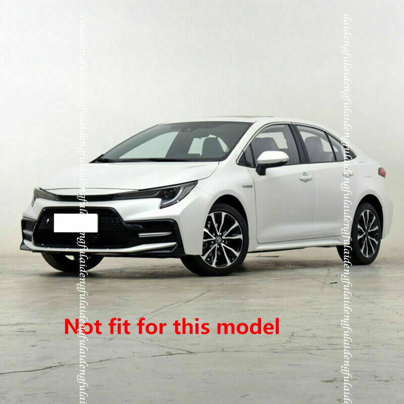 for Toyota for Corolla Sedan 2019-2023 Carbon Fiber ABS Front Grille Grid Cover Trim