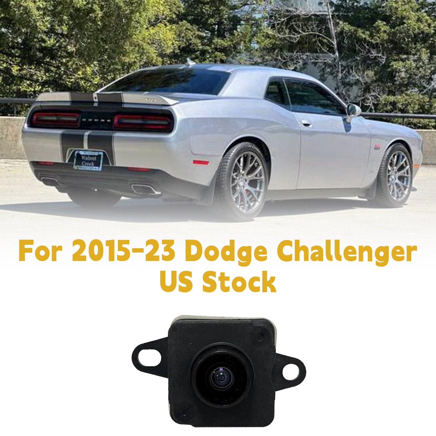 Rear View Backup Parking Camera 68172474AH For 2015-23 for Dodge ChallengerVI