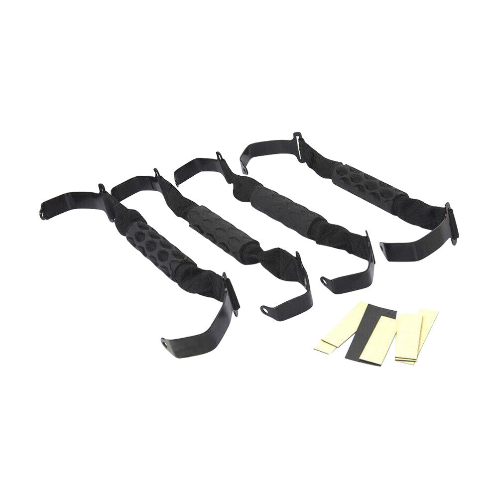4pcs Top Roof Roll Bar Grab Handles Grip for 18-21 for Jeep for Wrangler JL Gladiator JT Q