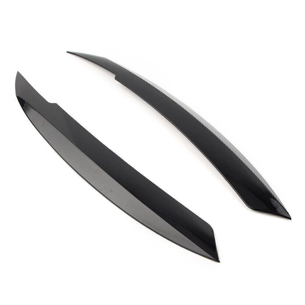 2pcs Headlight Eyelid Eyebrow Trim Cover for VW for Jetta MK6 Sagitar NCS 2010-2018