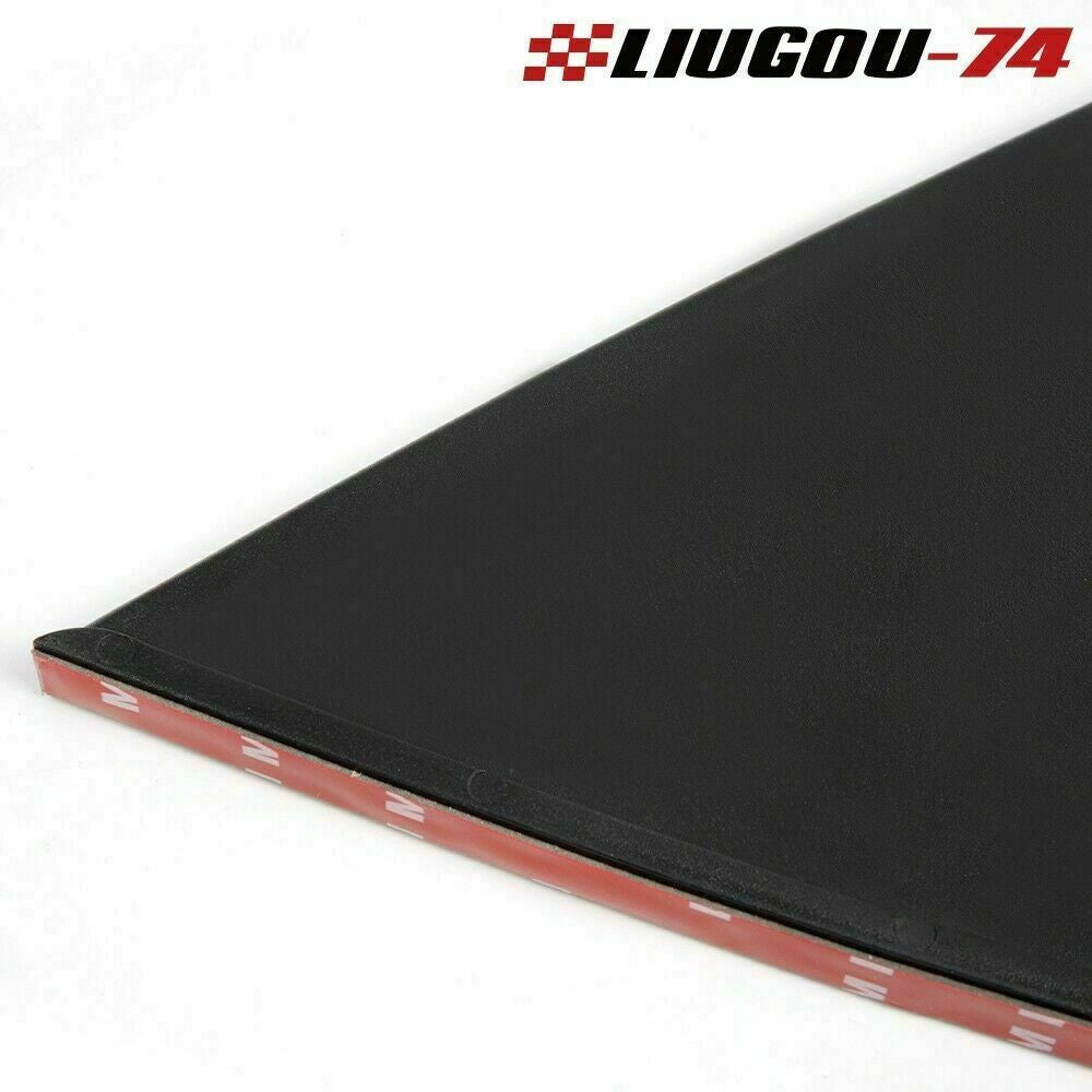 2-piece Wing Spoiler Stiffi stabilizer for 2011-14 for Subaru WRX STi Sedan Q